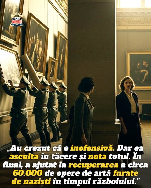 Rose Valland, femeia invizibilă care a sfărîmat, în tăcere, cel mai mare jaf de artă al secolului