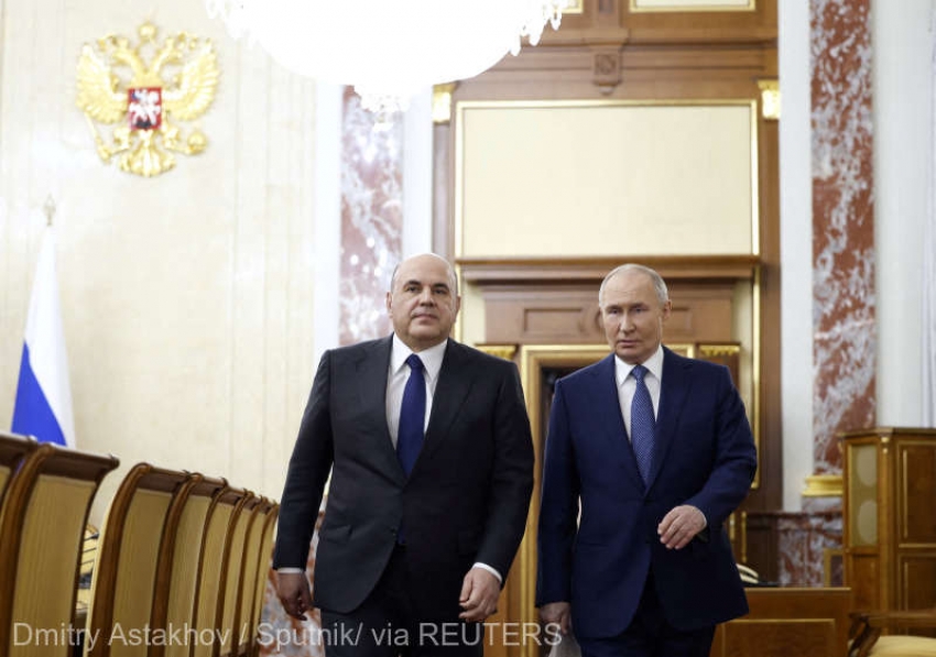 Vladimir Putin i-a înaintat candidatura la funcția de premier tot lui Mihail Mişustin