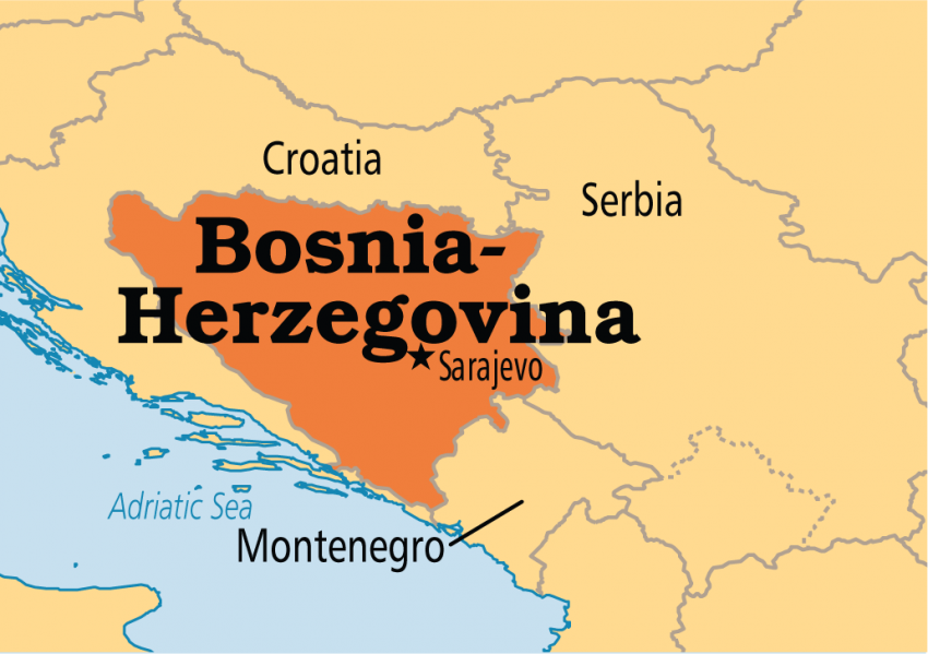 Marea Britanie trimite experti militari pentru a contracara influenta rusa in Bosnia si Hertegovina