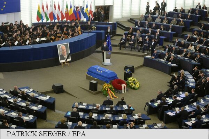 EUROPA II ADUCE UN OMAGIU LUI HELMUT KOHL, ''UN ADEVARAT EUROPEAN''