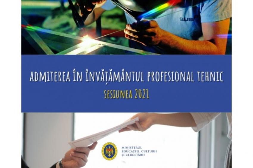 A INCEPUT ADMITEREA IN INVATAMINTUL PROFESIONAL TEHNIC