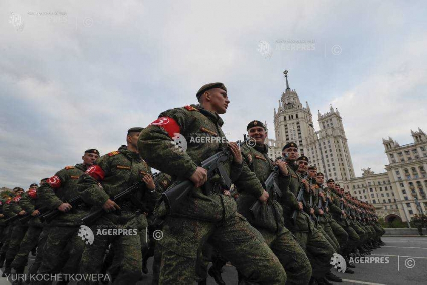 Ministrul rus al Apărării a declarat că peste 150.000 de militari vor defila la paradele de Ziua Victoriei