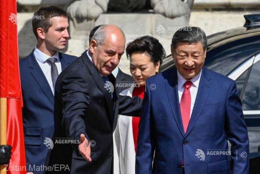 În ultima etapă a turneului său european, liderul chinez a vizitat Ungaria