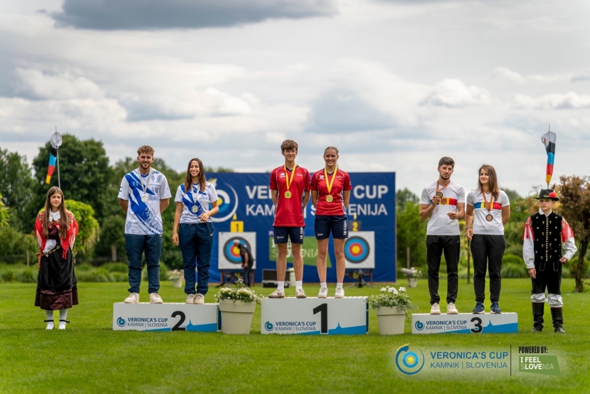 DAN OLARU ȘI ALEXANDRA MÎRCA AU OBȚINUT MEDALIA DE BRONZ LA UN TURNEU DIN SLOVENIA