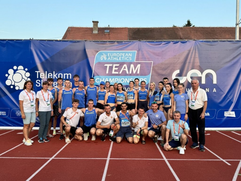 ATLEȚII MOLDOVENI AU CUCERIT NOUĂ MEDALII LA EUROPENELE PE ECHIPE