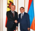 IGOR DODON A AVUT O INTREVEDERE CU PRESEDINTELE ADUNARII NATIONALE A ARMENIEI, ARA BABLOYAN