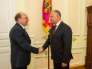 PRESEDINTELE R. MOLDOVA A AVUT O INTREVEDERE CU NOUL AMBASADOR AL FEDERATIEI RUSE IN TARA NOASTRA