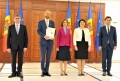 R. MOLDOVA A COMPLETAT SI TRANSMIS PRIMUL CHESTIONAR DE ADERARE LA UE