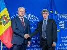 PRESEDINTELE REPUBLICII MOLDOVA A AVUT O INTREVEDERE CU PRESEDINTELE PARLAMENTULUI EUROPEAN