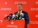 IGOR DODON: ALEGERILE LOCALE AU DEMONSTRAT CA PARTIDUL SOCIALISTILOR RAMINE A FI PRINCIPALA FORTA DE OPOZITIE