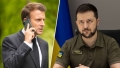 DISCUTIE TELEFONICA MACRON – ZELENSKI