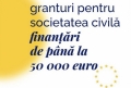 CONCURS DE FINANTARE A OSC-URILOR CU PINA LA 50 000 DE EURO