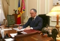 PRESEDINTELE IGOR DODON A ADRESAT UN MESAJ DE FELICITARE CU PRILEJUL ZILEI AUTONOMIEI LOCALE SI A LUCRATORULUI DIN ADMINISTRATIA PUBLICA LOCALA