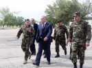 Igor Dodon, comandantul suprem al Fortelor Armate, a efectuat o vizita de lucru pe poligonul de la Bulboaca