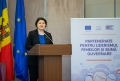 NATALIA GAVRILITA A PARTICIPATLA EVENIMENTUL DE INCHEIERE A ACADEMIEI DE LIDERISM „FEMEILE PENTRU BUNA GUVERNARE”