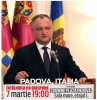 MOLDOVENII DIN ITALIA, INVITATI LA DISCUTIE CU IGOR DODON, LA PADOVA