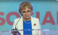 ZINAIDA GRECEANII A VORBIT DESPRE REALIZARILE PARTIDULUI SOCIALISTILOR DIN ULTIMII 20 DE ANI SI DESPRE OBIECTIVELE PROPUSE