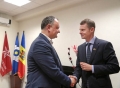 IGOR DODON S-A INTRETINUT CU AMBASADORUL MARII BRITANII IN RM, PHIL BATSON