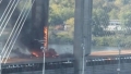 Un pod important din Kiev a fost lovit de două drone rusești