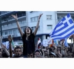 OPOZIŢIA DE STÎNGA DIN GRECIA A ORGANIZAT UN PROTEST ANTI-AUSTERITATE