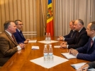 PRESEDINTELE R. MOLDOVA, IGOR DODON, A AVUT O INTREVEDERE CU PRESEDINTELE ORGANIZATIEI INTERNATIONALE PENTRU FAMILIE, BRIAN BROWN