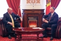 IGOR DODON, PRESEDINTELE R. MOLDOVA A AVUT O INTREVEDERE CU VICE-MINISTRUL AFACERILOR EXTERNE AL RUSIEI, GRIGORII KARASIN