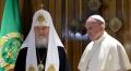 PATRIARHUL KIRILL SI PAPA FRANCISC AU DISCUTAT SITUATIA CREATA IN JURUL SIRIEI