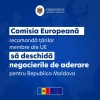 COMISIA EUROPEANĂ RECOMANDĂ ȚĂRILOR MEMBRE ALE UE SĂ INIȚIEZE NEGOCIERILE PENTRU ADERAREA MOLDOVEI LA COMUNITATEA EUROPEANĂ