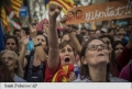 ZECI DE MII DE MANIFESTANTI AU SALUTAT LA BARCELONA ANUNTUL DECLARARII INDEPENDENTEI CATALONIEI