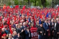 PE 1 MAI SOCIALISTII ORGANIZEAZA UN MARS SI UN MITING