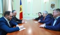 INTREVEDEREA PRESEDINTELUI IGOR DODON CU DEPUTATUL DUMEI DE STAT A FEDERATIEI RUSE, KAZBEK TAISAEV, SI LIDERUL PARTIDULUI COMUNISTILOR DIN REGIUNEA TRANSNISTREANA, OLEG HORJAN