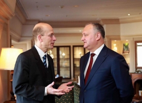 IGOR DODON A AVUT MAI MULTE INTREVEDERI CU REPREZENTANTI AI CANCELARULUI FEDERAL AL GERMANIEI, AI MINISTERULUI DE EXTERNE SI CU DEPUTATI DIN BUNDESTAGUL GERMAN