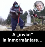 A „inviat” la propria-i inmormintare. Cauza mortii: „un covid vazut de la distanta”