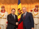 PRESEDINTELE TARII, IGOR DODON, A AVUT O INTREVEDERE CU AMBASADORUL PETER MICHALKO, SEF AL DELEGATIEI UE IN R. MOLDOVA PRESEDINTELE TARII, IGOR DODON, A AVUT O INTREVEDERE CU AMBASADORUL PETER MICHALKO, SEF AL DELEGATIEI UE IN R. MOLDOVA