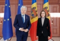 PREȘEDINTA MAIA SANDU A AVUT O ÎNTREVEDERE CU DIDIER REYNDERS, COMISARUL EUROPEAN PE JUSTIȚIE