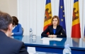 PRESEDINTA MAIA SANDU S-A INTILNIT CU MEMBRII DELEGATIEI UE LA COMITETUL PARLAMENTAR DE ASOCIERE R. MOLDOVA – UE