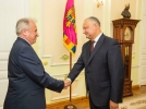 PRESEDINTELE R. MOLDOVA A AVUT O INTREVEDERE CU AMBASADORUL REPUBLICII TURCIA IN TARA NOASTRA