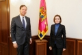 ȘEFA STATULUI A DISCUTAT CU AMBASADORUL ŢĂRILOR DE JOS