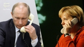 PUTIN SI MERKEL AU DISCUTAT DESPRE INCIDENTUL DIN STRIMTOAREA KERCI