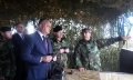 COMANDANTUL SUPREM AL FORTELOR ARMATE A FOST PREZENT LA EXERCITIUL „SCUTUL DE FOC 2017”, DE LA BAZA MILITARA DE LA BULBOACA