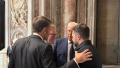 TRUMP, MACRON, ZELENSKI ȘI STARMER AU DISCUTAT ÎN INTERIORUL BAZILICII SFÎNTUL PETRU DE LA VATICAN