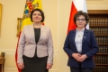 NATALIA GAVRILITA A AVUT O INTREVEDERE CU MARESALI AI SENATULUI SI SEIMULUI REPUBLICII POLONE