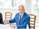 IGOR DODON: ELECTORATUL DE STINGA ARE PINA LA 60% DIN VOTURI, IAR ACESTE PROPORTII ISI VOR SPUNE CUVINTUL IN TURUL 2