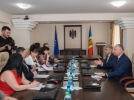 PRESEDINTELE REPUBLICII MOLDOVA A AVUT O DISCUTIE CU REPREZENTANTII CONSILIULUI SUPERIOR AL MAGISTRATURII