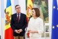 PREȘEDINTA MAIA SANDU LE-A MULȚUMIT AMBASADORILOR ȚĂRILOR UE PENTRU CONTRIBUȚIA ȚĂRILOR LOR LA INIȚIEREA NEGOCIERILOR PENTRU ADERAREA MOLDOVEI LA UE