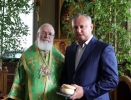 IGOR DODON A VIZITAT INSULA VALAAM