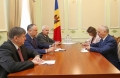 IGOR DODON, PRESEDINTELE R. MOLDOVA A AVUT O INTREVEDERE CU FARIT MUHAMETSIN, AMBASADORUL RUSIEI