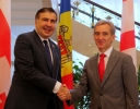 IURIE LEANCĂ A AVUT O ÎNTREVEDERE CU MIKHEIL SAAKASHVILI