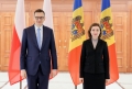 PREȘEDINTA MAIA SANDU S-A ÎNTÎLNIT CU PREMIERUL POLONEZ, MATEUSZ MORAWIECKI