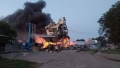 Bombardamentele ruseşti au distrus Vineri depozite de cereale şi alimente din portul Pivdenni, în regiunea Odesa